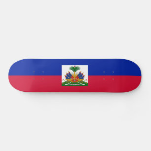 Flagge von Haiti Skateboard