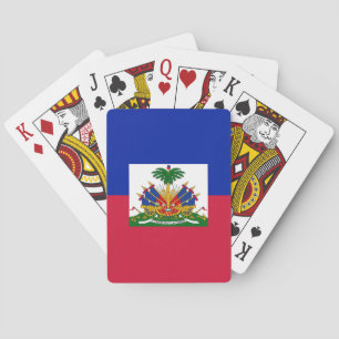 Flagge von Haiti Spielkarten
