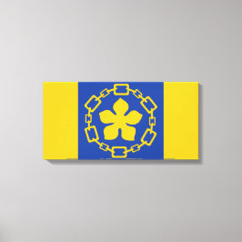 Flagge von Hamilton (Ontario, Kanada) Leinwanddruck