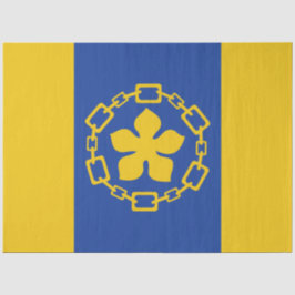 Flagge von Hamilton (Ontario, Kanada) Seidenpapier