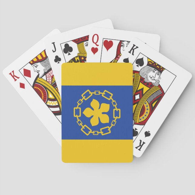 Flagge von Hamilton (Ontario, Kanada) Spielkarten (Rückseite)