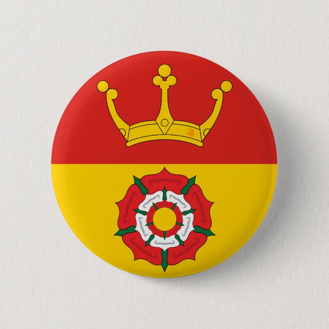 Flagge von Hampshire (Landkreis des Vereinigten Kö Button (Vorderseite)