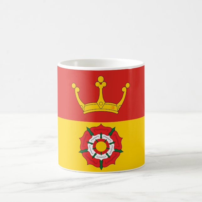 Flagge von Hampshire (Landkreis des Vereinigten Kö Kaffeetasse (Mittel)