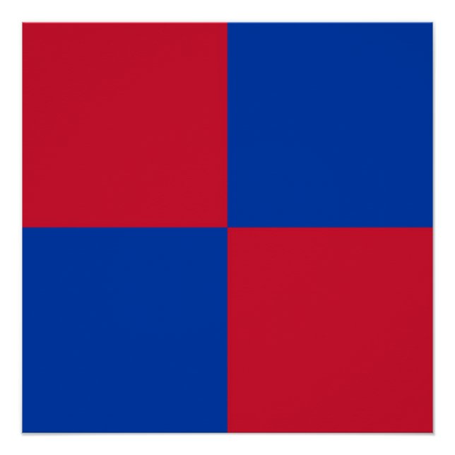 Flagge von Harenkarspel Poster (Vorderseite)