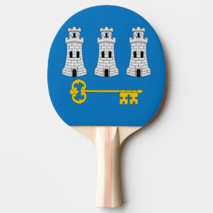 Flagge von Havanna, Kuba Ping-Pong Paddle Tischtennis Schläger