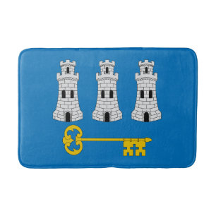 Flagge von Havanna, kubanische Badematte