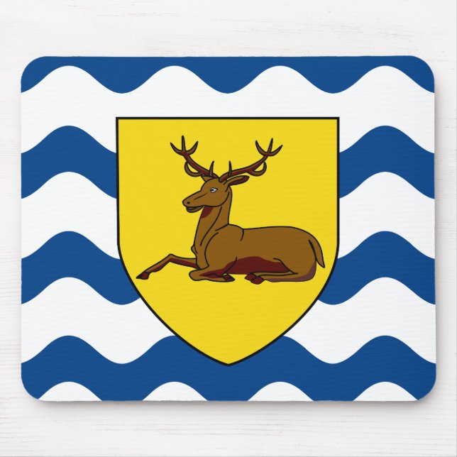 Flagge von Hertfordshire-Mauspad Mousepad (Vorne)