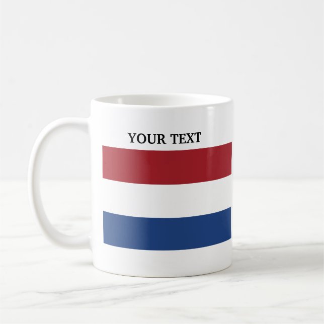 Flagge von Holland Tasse (Links)