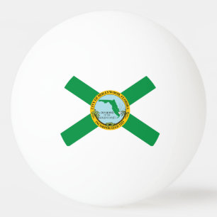Flagge von Hollywood, Florida Tischtennisball