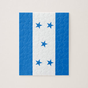 Flagge von Honduras- - BanderaHondureña De Puzzle