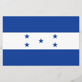 Flagge von Honduras Briefpapier
