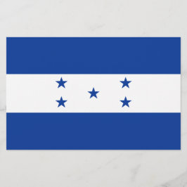 Flagge von Honduras Briefpapier