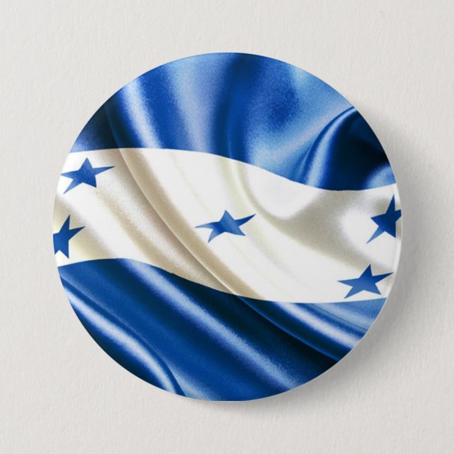 FLAGGE VON HONDURAS BUTTON (Vorderseite)
