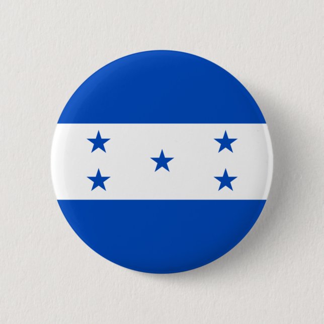 Flagge von Honduras Button (Vorderseite)