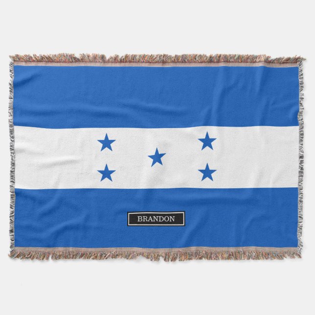 Flagge von Honduras Decke (Vorderseite)