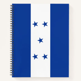 Flagge von Honduras Notizbuch