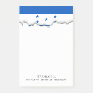 Flagge von Honduras Post-it Klebezettel