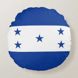 Flagge von Honduras Rundes Kissen