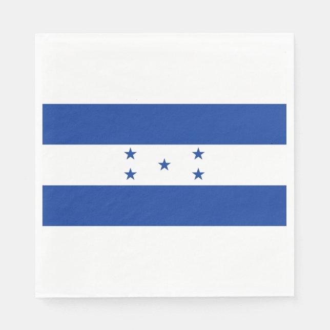 Flagge von Honduras Serviette (Vorderseite)