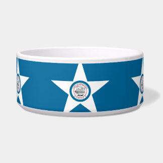 Flagge von Houston, Texas Bowl Napf