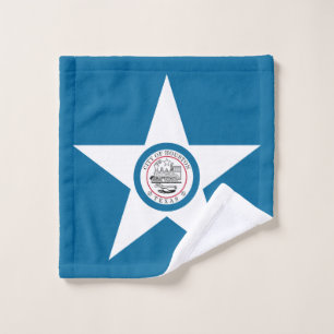 Flagge von Houston, Texas Wash Tuch