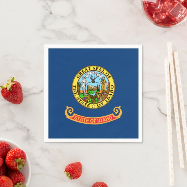 Flagge von Idaho Serviette (Beispiel)