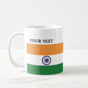 Flagge von Indien Kaffeetasse