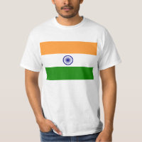 Flagge von Indien-T-Shirt