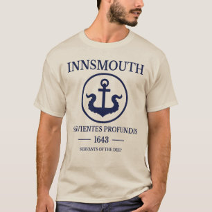 Flagge von Innsmouth - Servientes Profundis Est. 1 T-Shirt