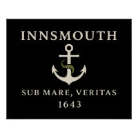 Flagge von Innsmouth - "Sub Mare, Veritas" Est. 16