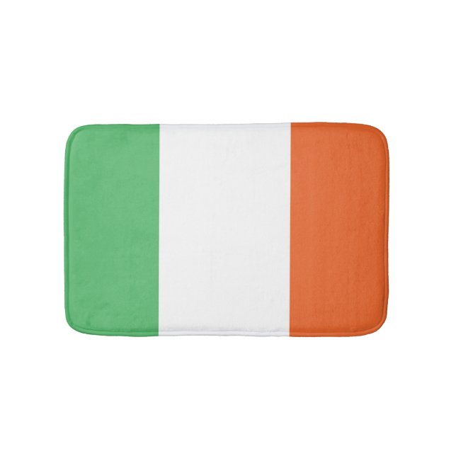 Flagge von Irland Badematte (Vorderseite)