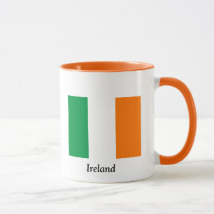Flagge von Irland Kaffeetasse