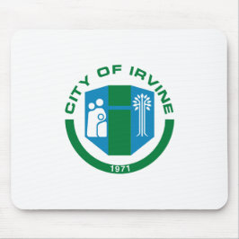 Flagge von Irvine (Kalifornien) Mousepad
