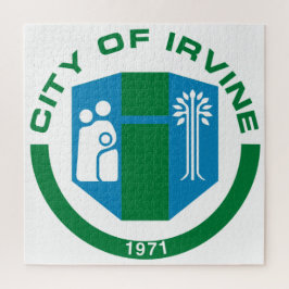 Flagge von Irvine (Kalifornien) Puzzle