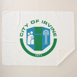 Flagge von Irvine (Kalifornien) Sherpadecke