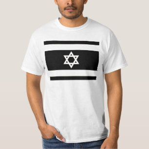 Flagge von Israel - Davidsstern מגןדוד T-Shirt