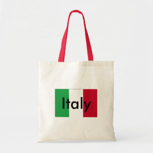 Flagge von Italien Budget-Tasche Tragetasche