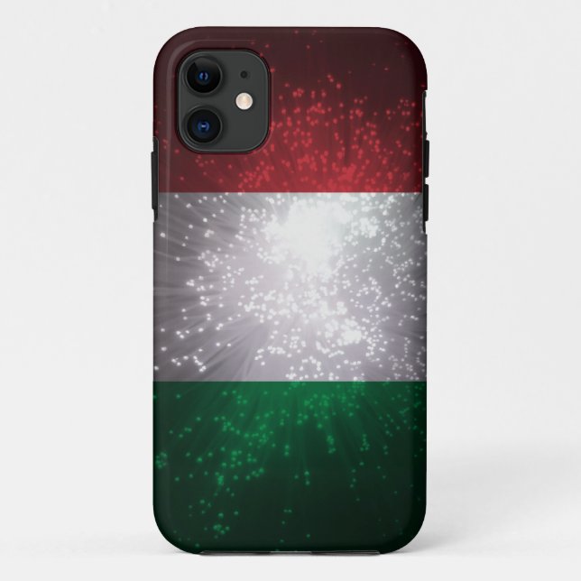 Flagge von Italien Case-Mate iPhone Hülle (Rückseite)
