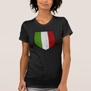 Flagge von Italien Damen-Shirt T-Shirt