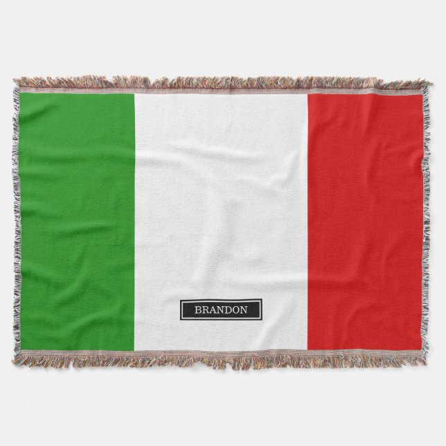 Flagge von Italien Decke (Vorderseite)