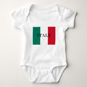 Flagge von Italien Italien italienisches IL Baby Strampler