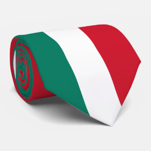 Flagge von Italien Italien italienisches IL Krawatte