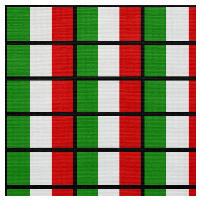 Flagge von Italien Stoff (Muster)