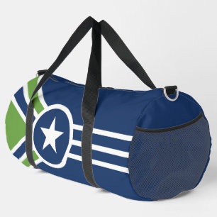 Flagge von Jackson, Tennessee Duffle Bag