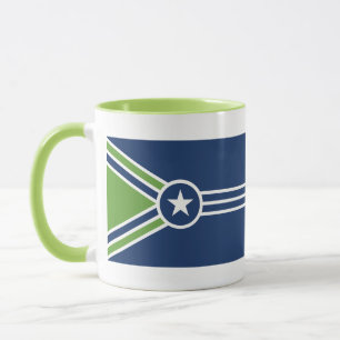 Flagge von Jackson, Tennessee Tasse