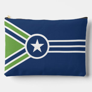 Flagge von Jackson, Tennessee Zubehörtasche