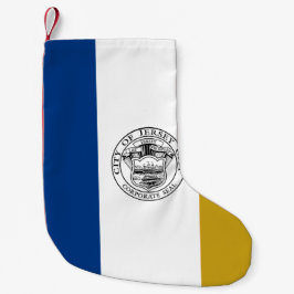 Flagge von Jersey City (New Jersey) Kleiner Weihnachtsstrumpf