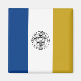 Flagge von Jersey City (New Jersey) Magnet