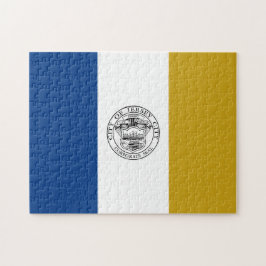 Flagge von Jersey City (New Jersey) Puzzle