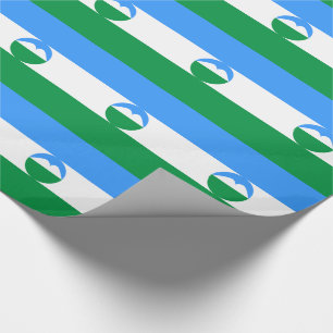 Flagge von Kabardino-Balkarien Geschenkpapier